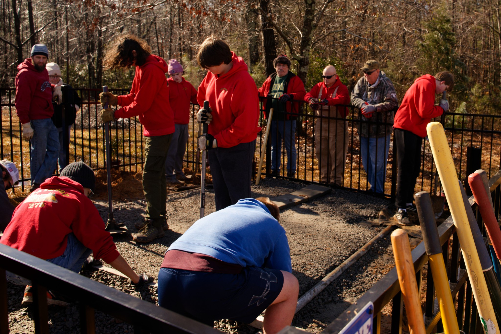 Jackson's Eagle Project 1/11/25 - Troop 275 Indian Land, SC