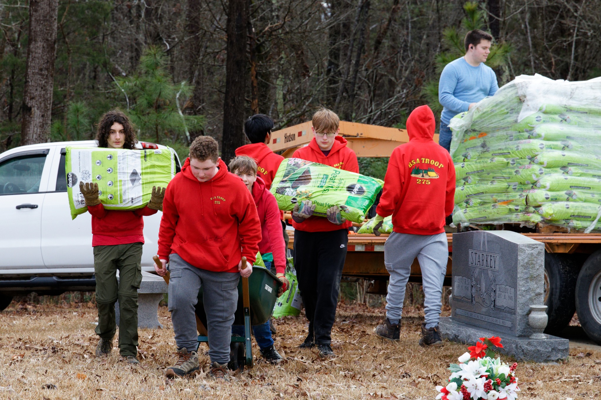 Jackson's Eagle Project 1/11/25 - Troop 275 Indian Land, SC