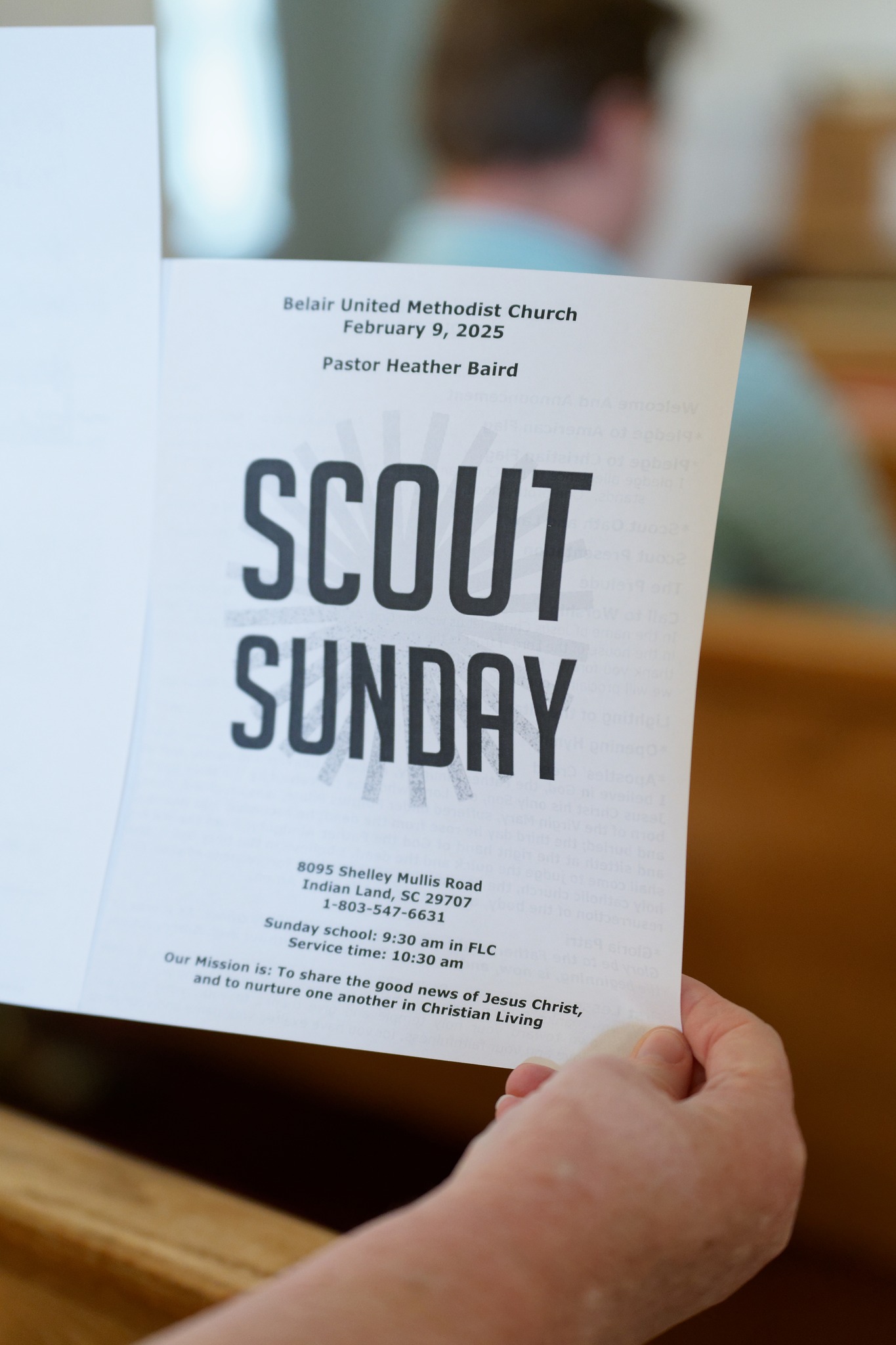 Scout Sunday | 2/9/25 - Troop 275 Indian Land, SC