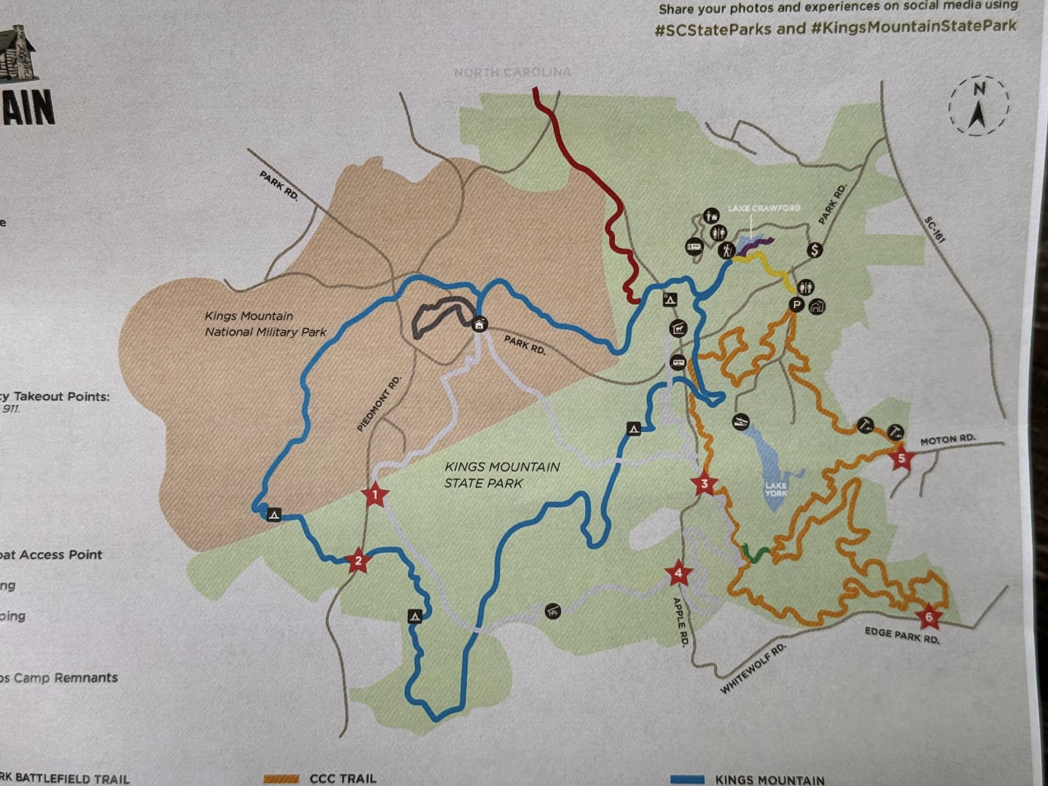 Flaming Fox Patrol Hiking Trip - Troop 275 Indian Land, SC