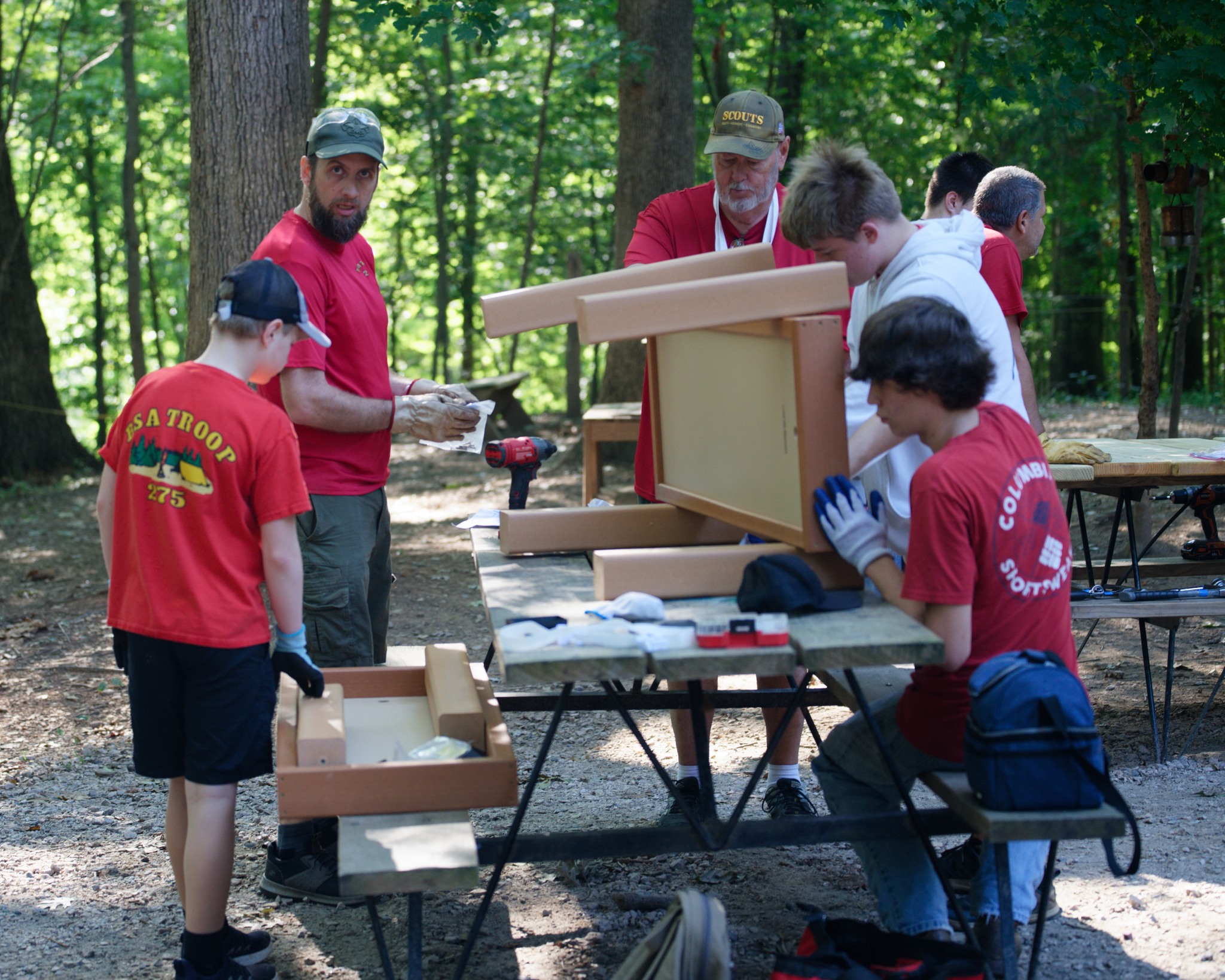Ivan's Eagle Project 7/13/24 - Troop 275 Indian Land, SC