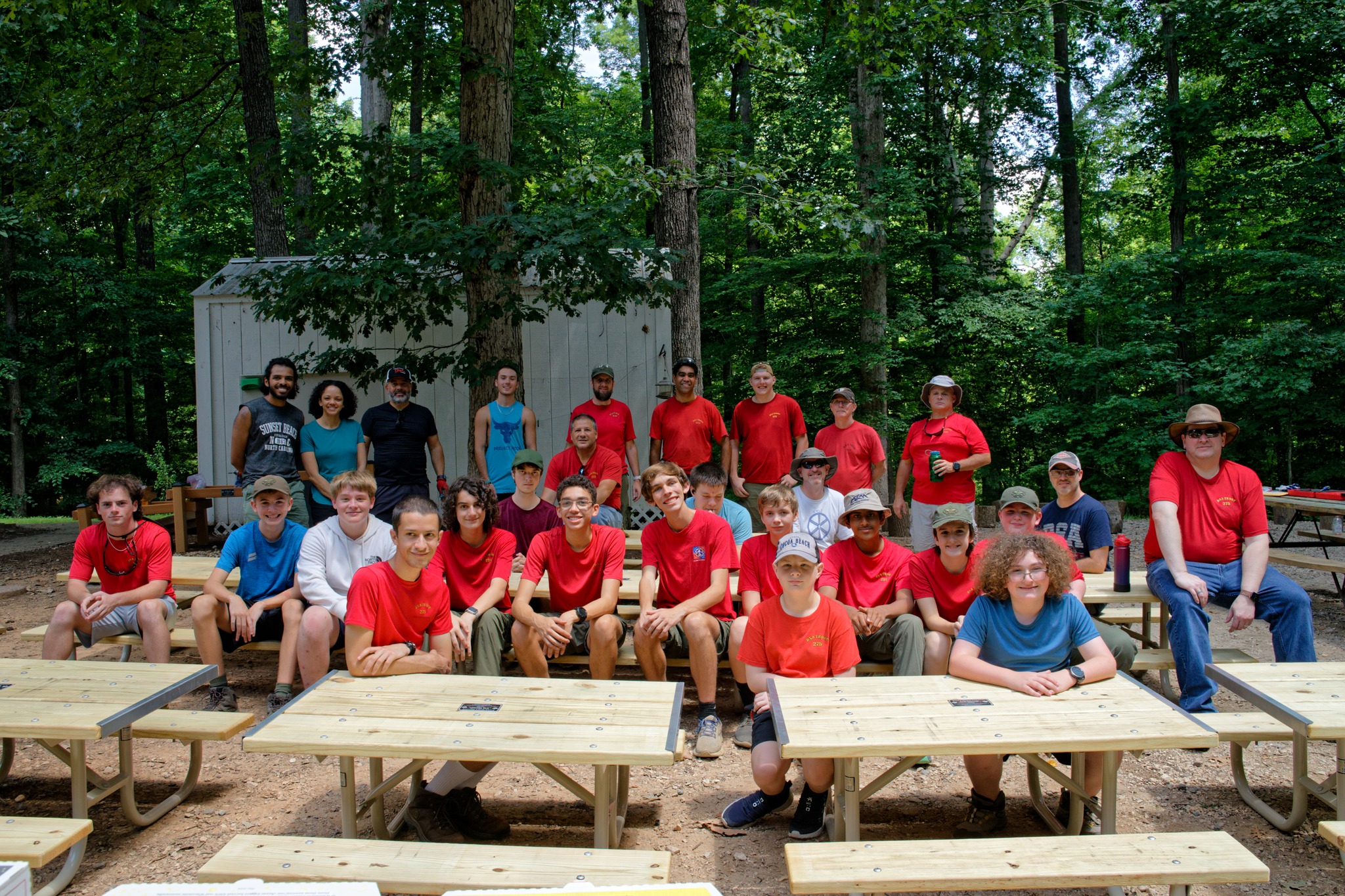 Ivan's Eagle Project 7/13/24 - Troop 275 Indian Land, SC