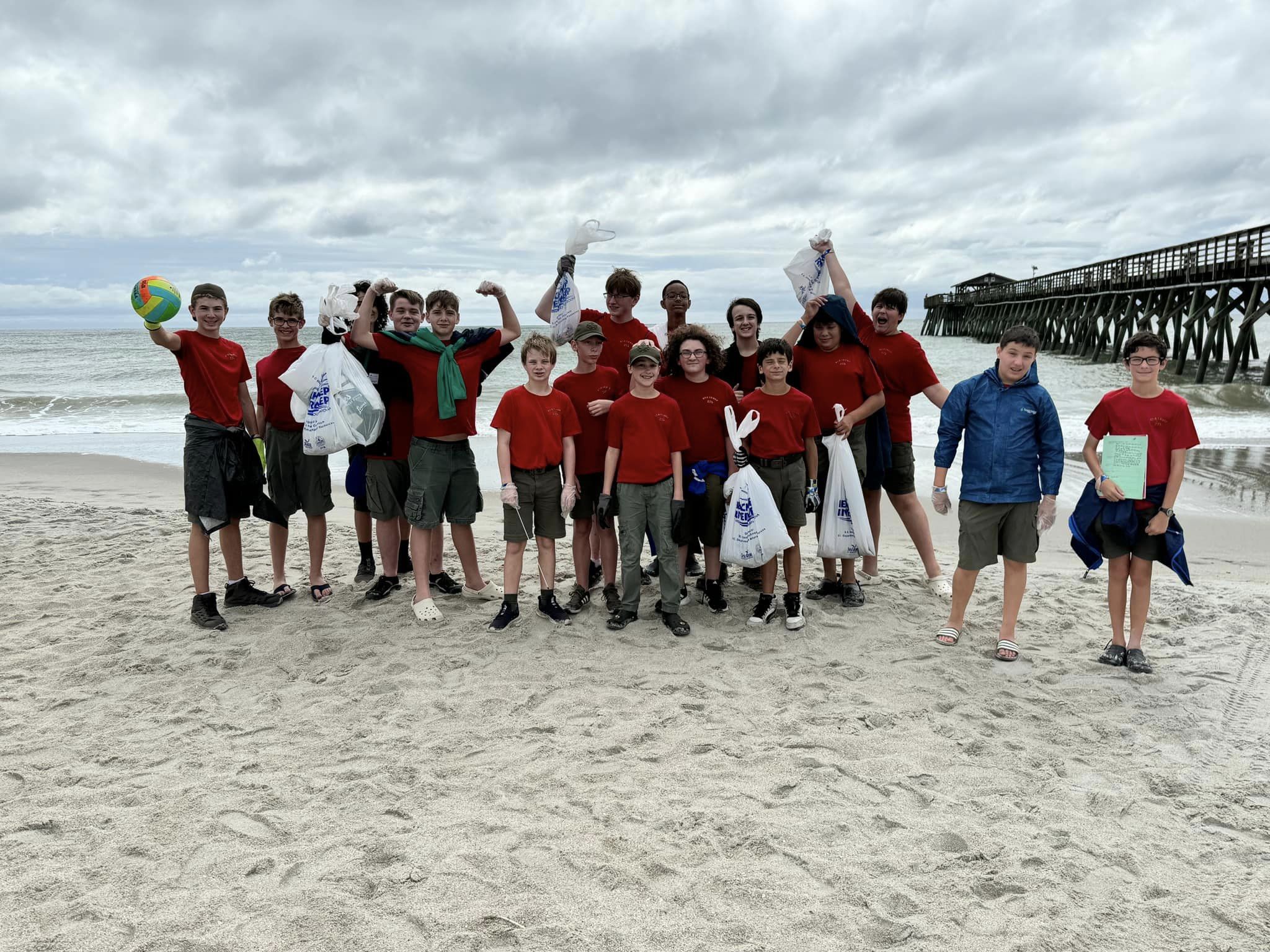 Beach Sweep 9/6/2024 - 9/8/2024 - Troop 275 Indian Land, SC