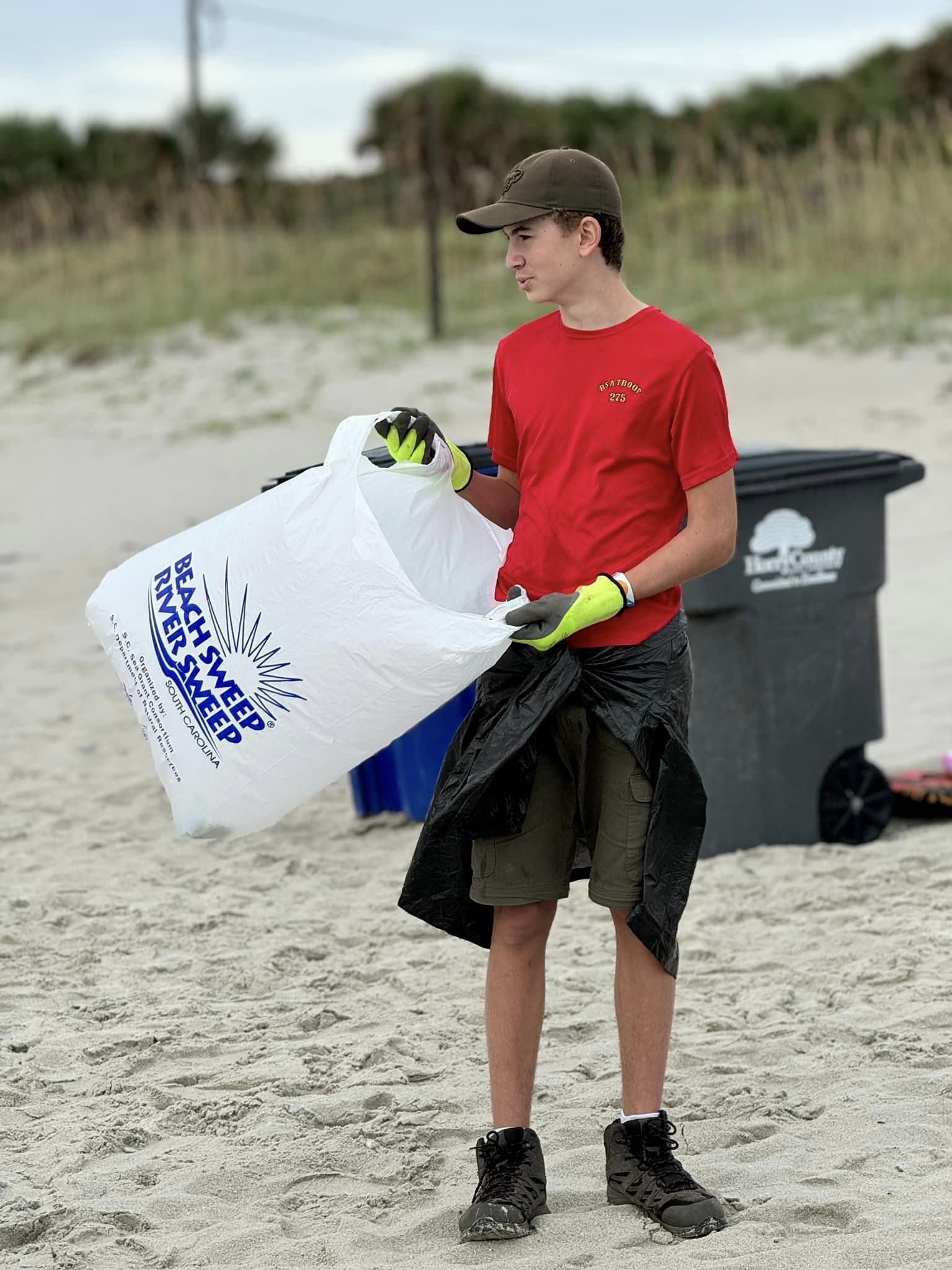 Beach Sweep 9/6/2024 - 9/8/2024 - Troop 275 Indian Land, SC
